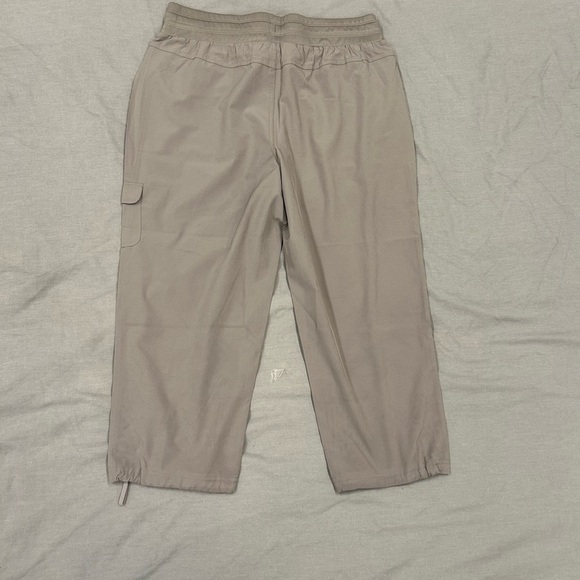 RBX Gray Track Pants Relaxed Fit Joggers/Capris - Picture 2 of 3